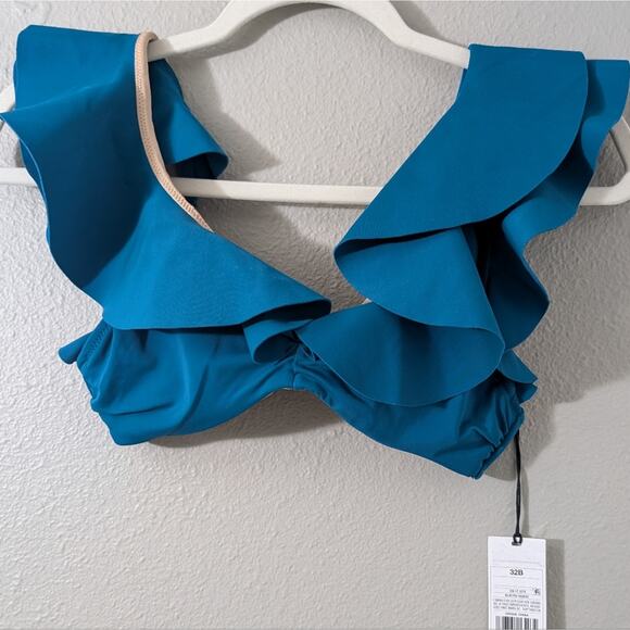Shade & Shore Ruffle Bralette Bikini Top - Picture 3 of 6